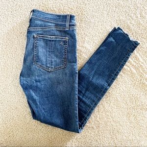 Rag & Bone High Rise Skinny Ankle Jeans